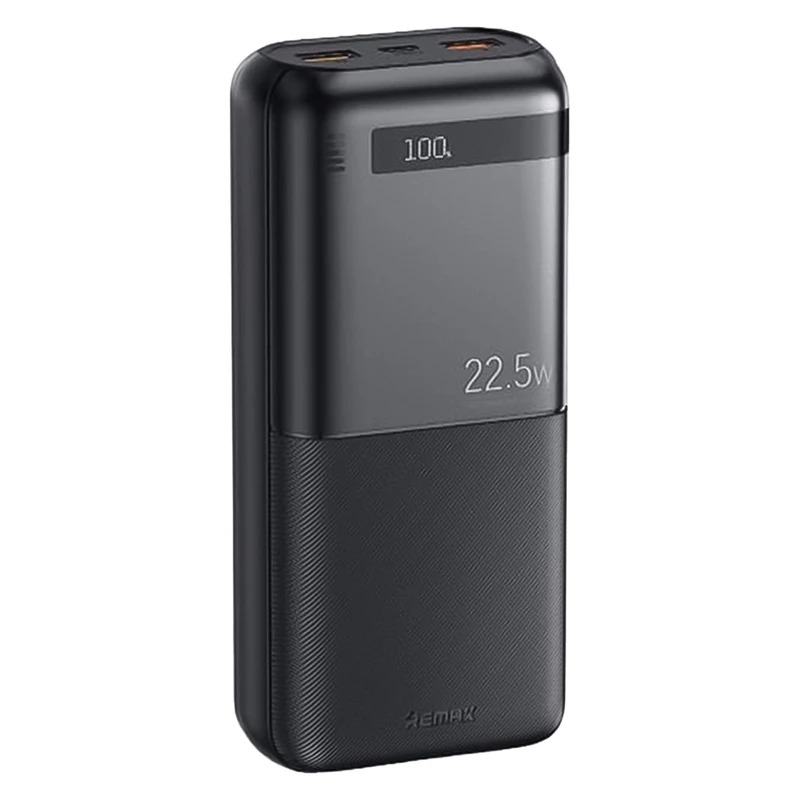 پاوربانک ریمکس مدل RPP-72 ظرفیت 20000 میلی‌آمپر | شارژ سریع ۲۲.۵ وات